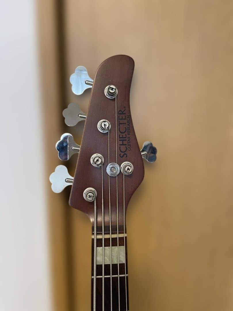び*ー様 希少！国産SCHECTER CB-1-STD-5 /5弦ベース中古美品
