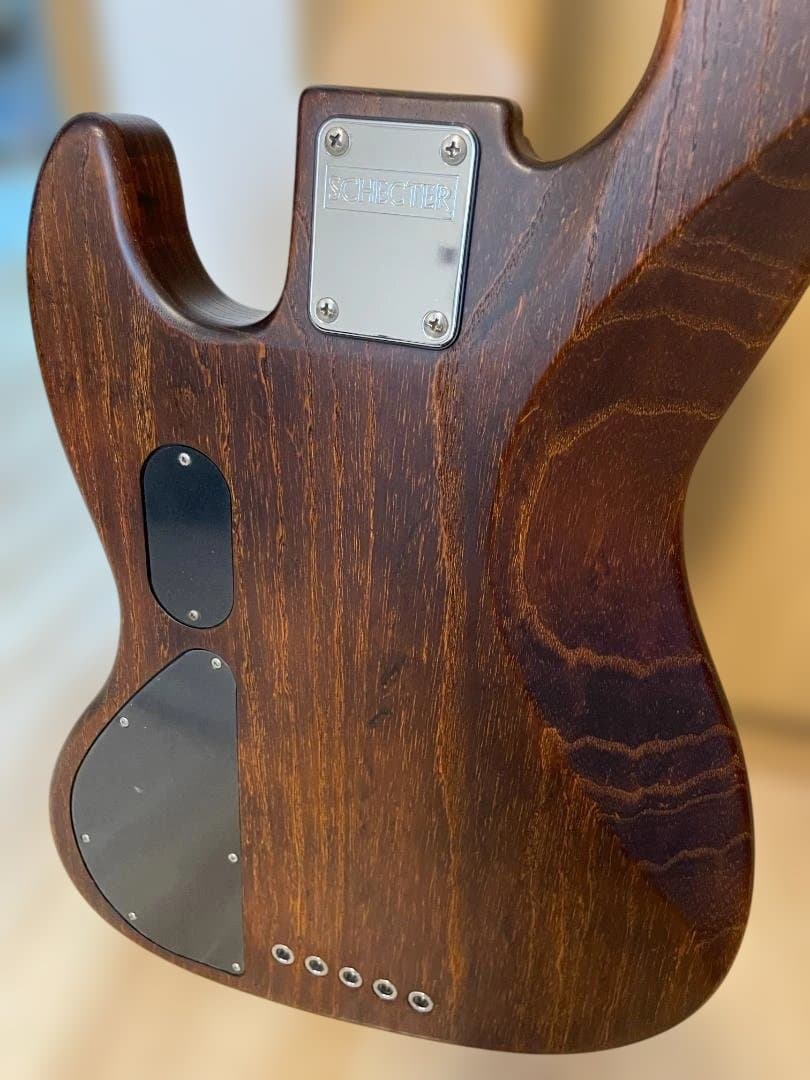 び*ー様 希少！国産SCHECTER CB-1-STD-5 /5弦ベース中古美品