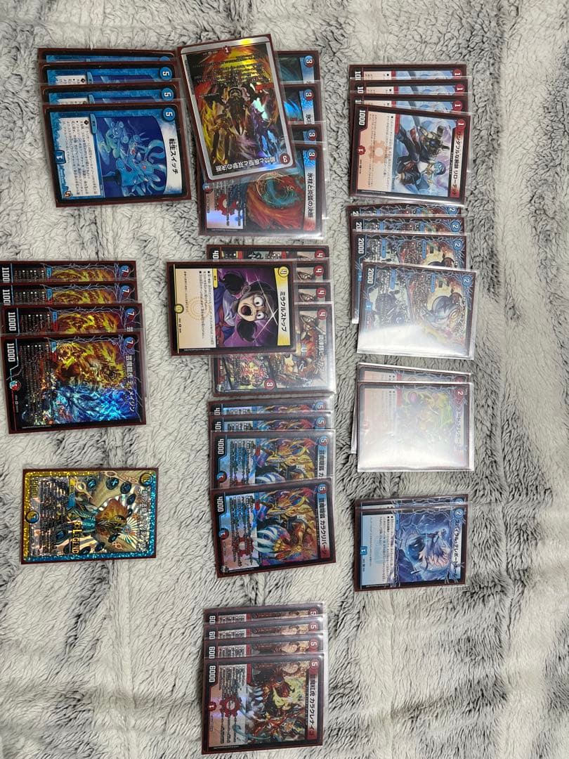 A*i様 デュエマ引退品　おまけつき 青黒コンプレックス 赤青マジック ドリーム