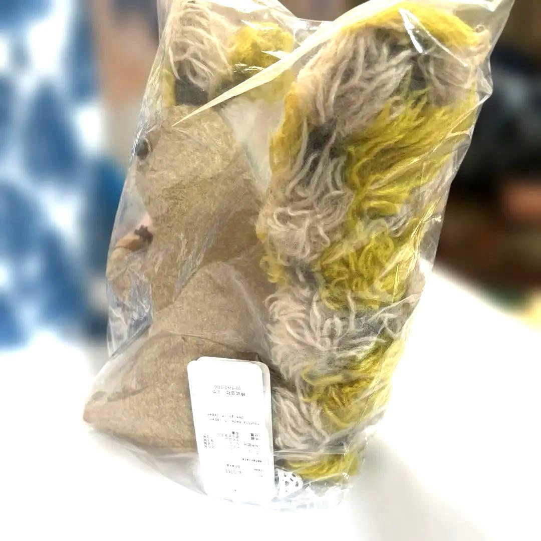 最終　ミナペルホネンリスのぬいぐるみ ベージュと黄色ポトフ新品