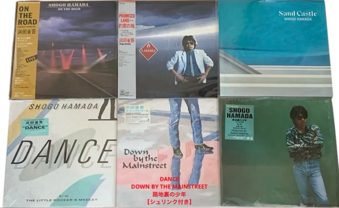 浜田省吾⭐️アナログ盤・LPレコード【コンプリート22枚】まとめ売り/オマケ付き