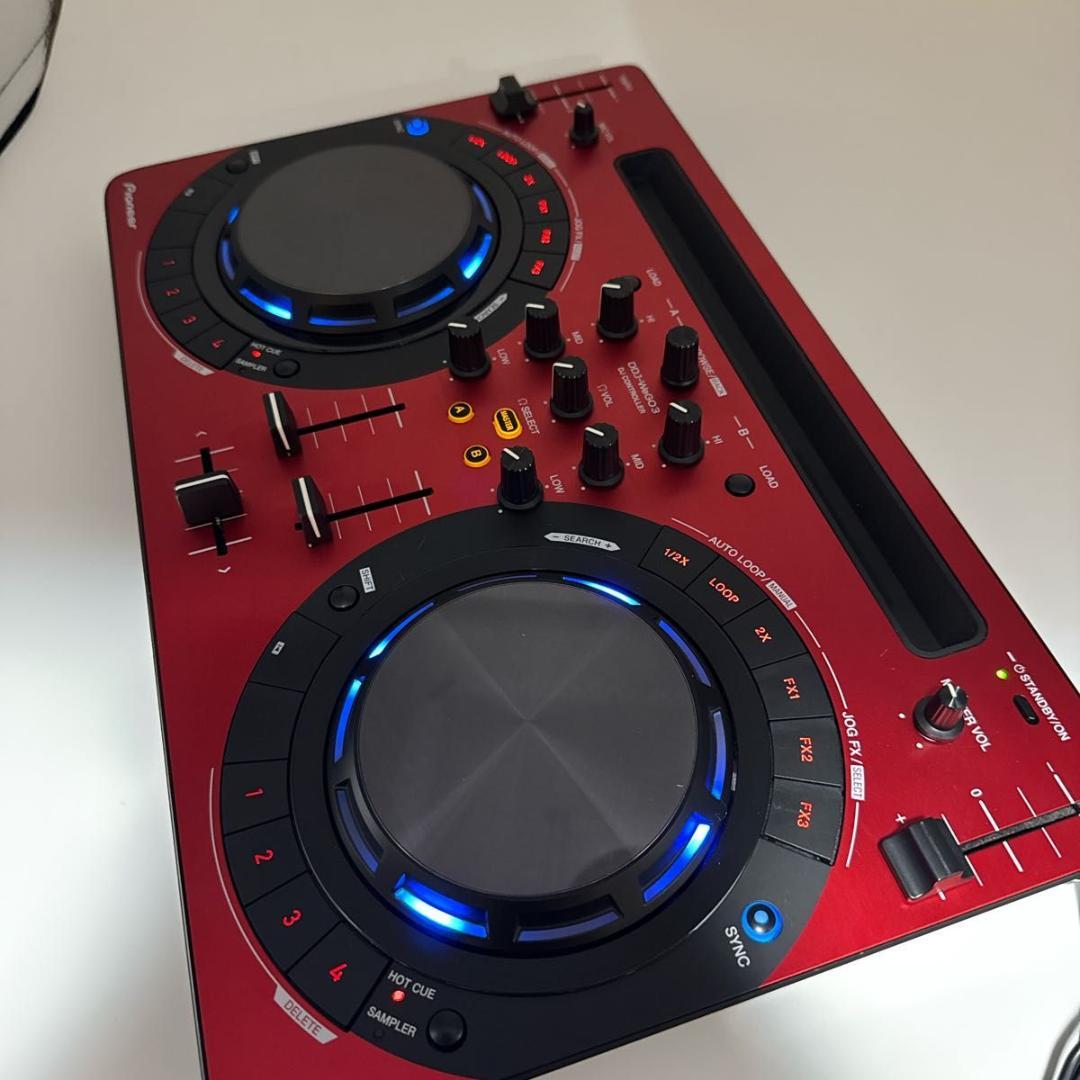 Pioneer DJコントローラー DDJ-WeGO3 レッド 限定モデル