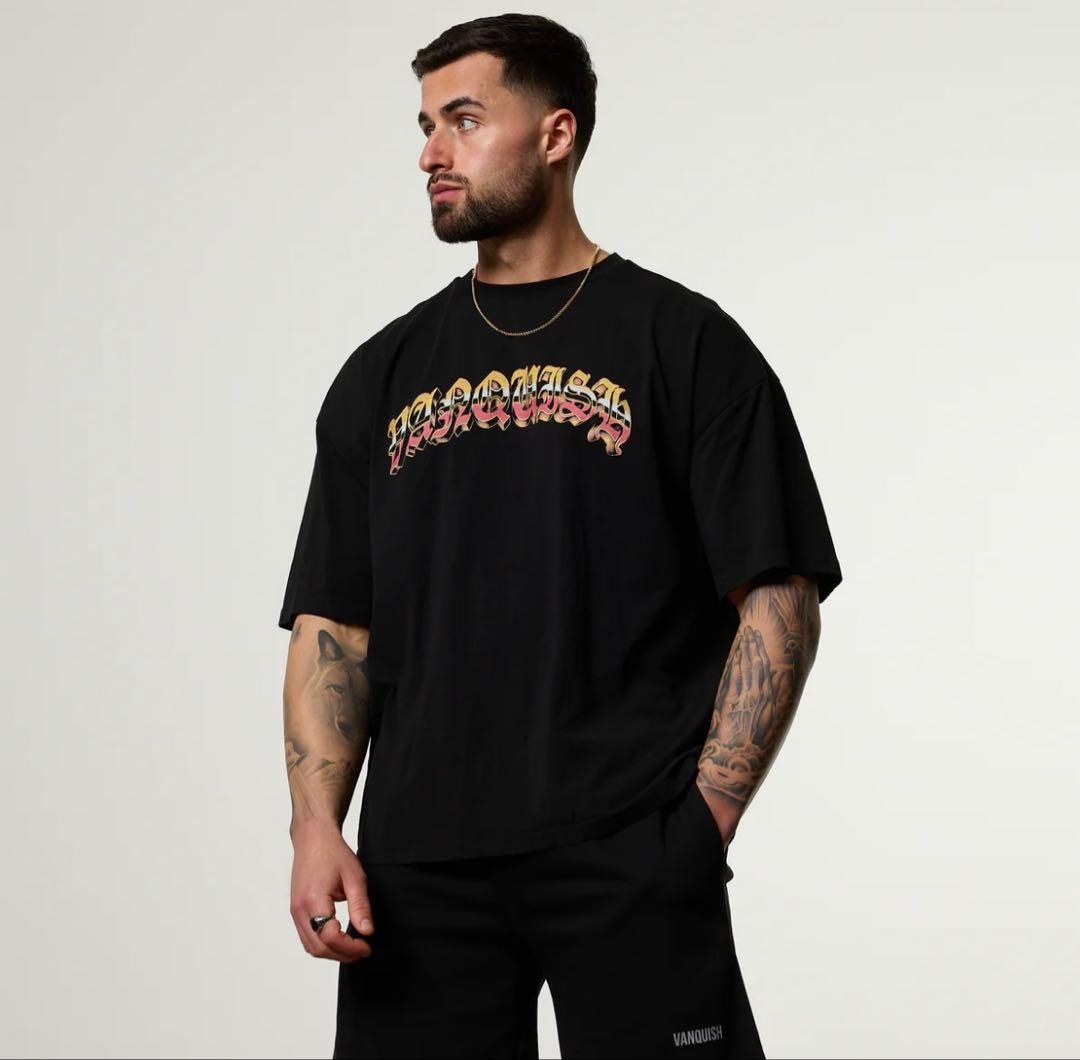 【新品未開封】Vanquish Black King Midas Tシャツ