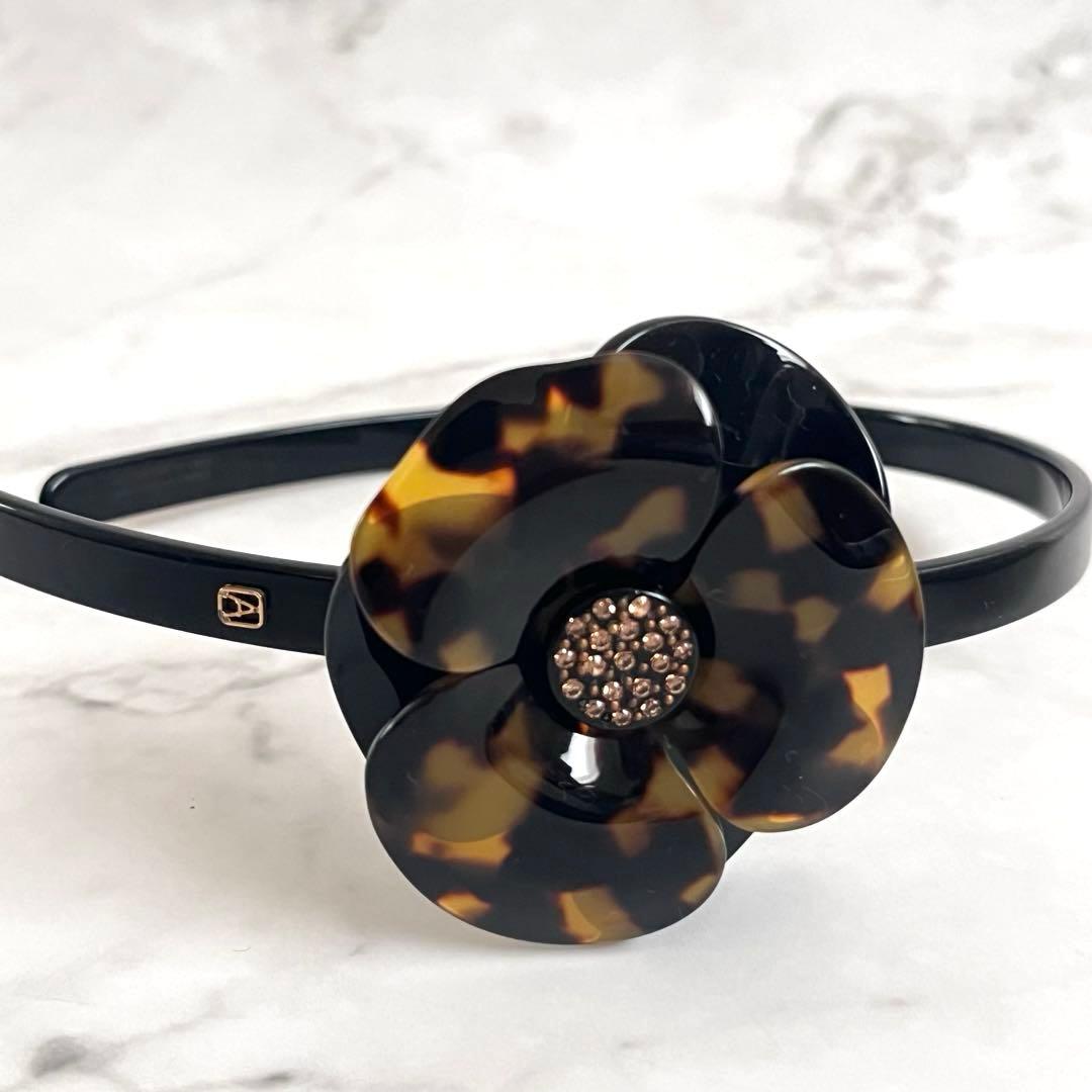 美品　ALEXANDRE DE PARIS カメリアカチューシャ　トーキョー