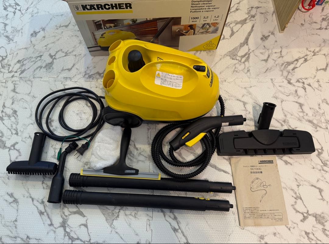 KARCHER ケルヒャーSC1000新品同様　スチームクリーナー