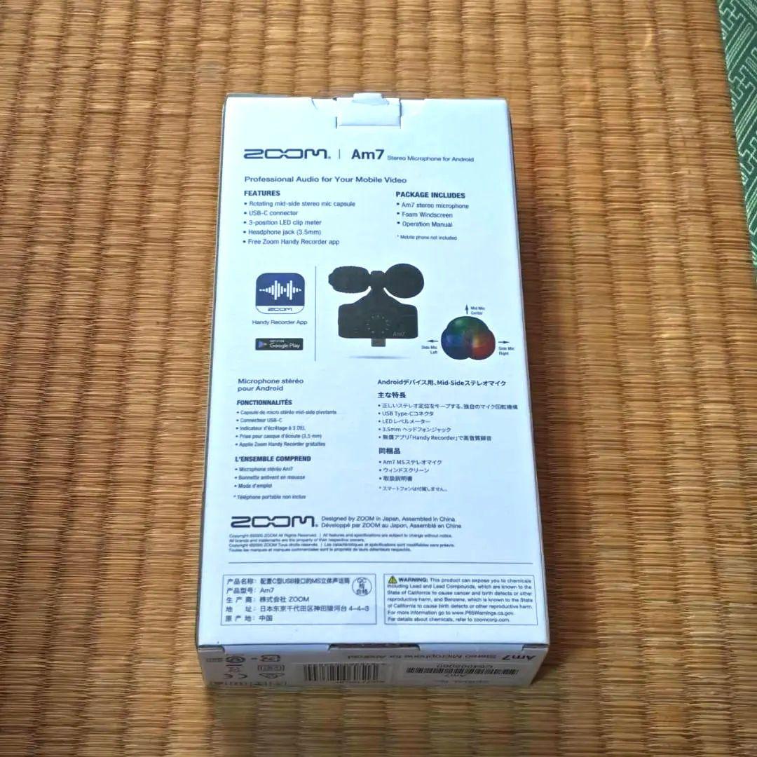 ZOOM ( ズーム ) Am7 MSステレオマイク Androidデバイス用