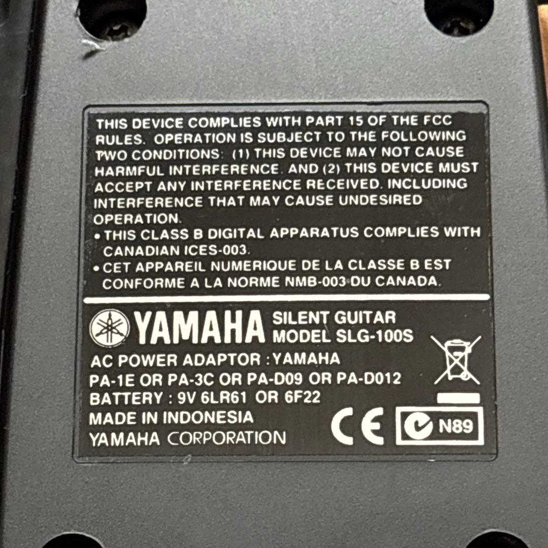 【美品】 YAMAHA サイレントギター SLG-100S 整備済み