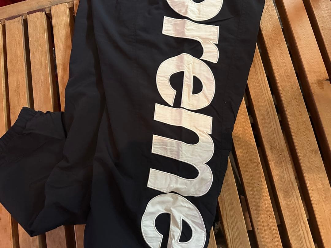 パンツ M Supreme Spellout Track Pants