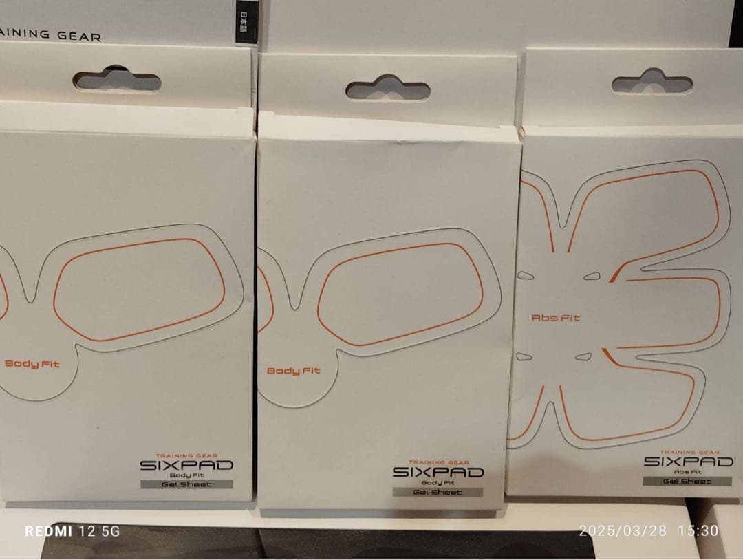 3点セット　SIXPAD 筋肉トレーニング　運動　ダイエット