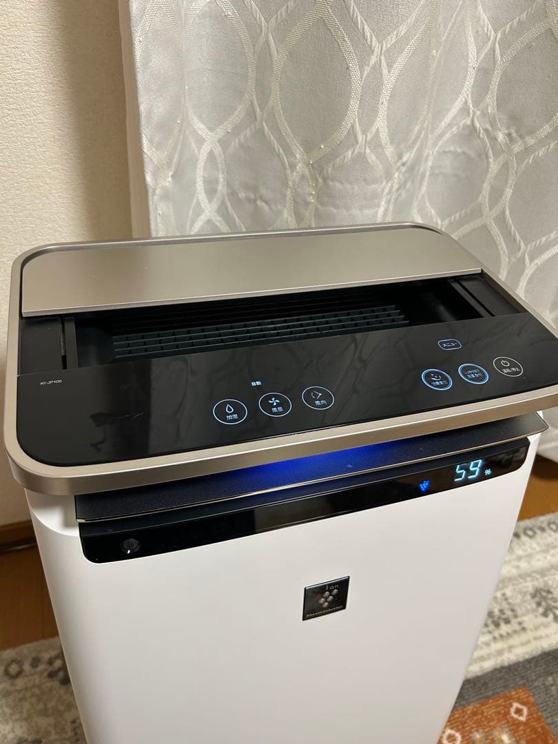 SHARP 加湿空気清浄機 KI-JP100-W