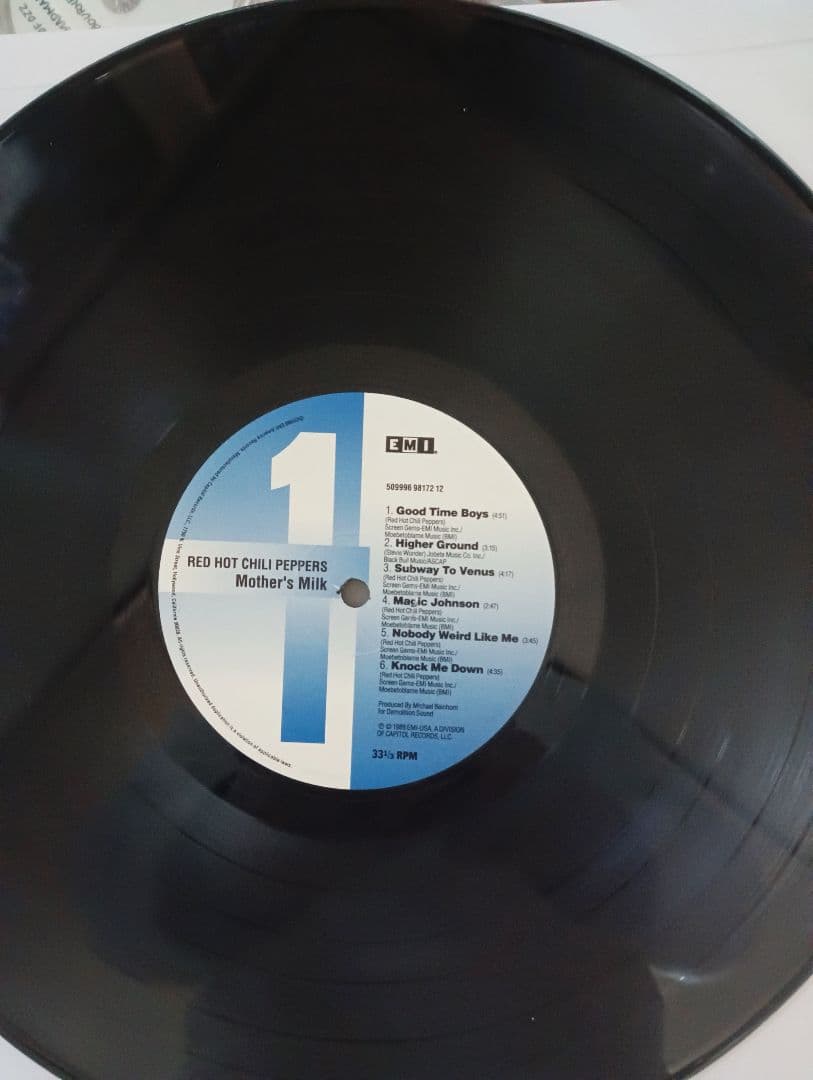 REDHOTCHILLIPEPPERS・MOTHERSMILKアナログレコード