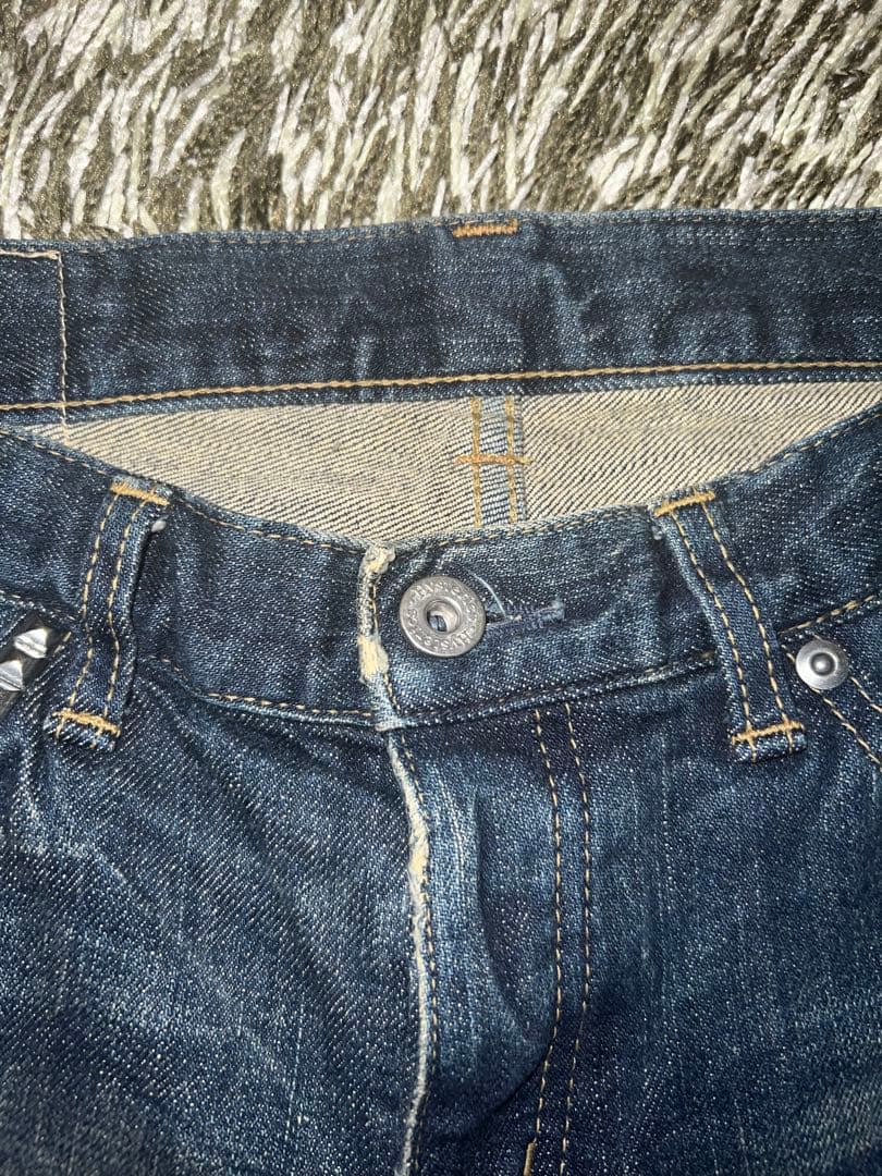 (希少) Rare Hysteric Glamour 名作 スタッズフレアデニム