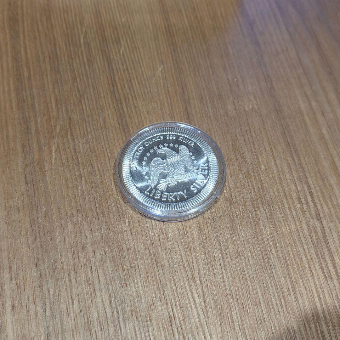 銀貨1オンス one troy ounce 純銀 SilverTowne
