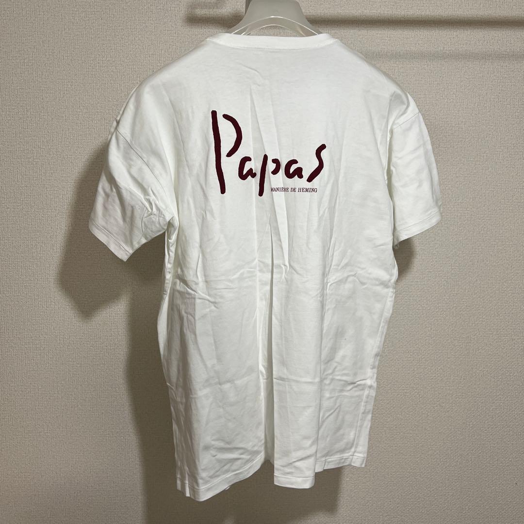 ノ*ン様 タグなし未使用　パパス Tシャツ papas 90s クルーネック