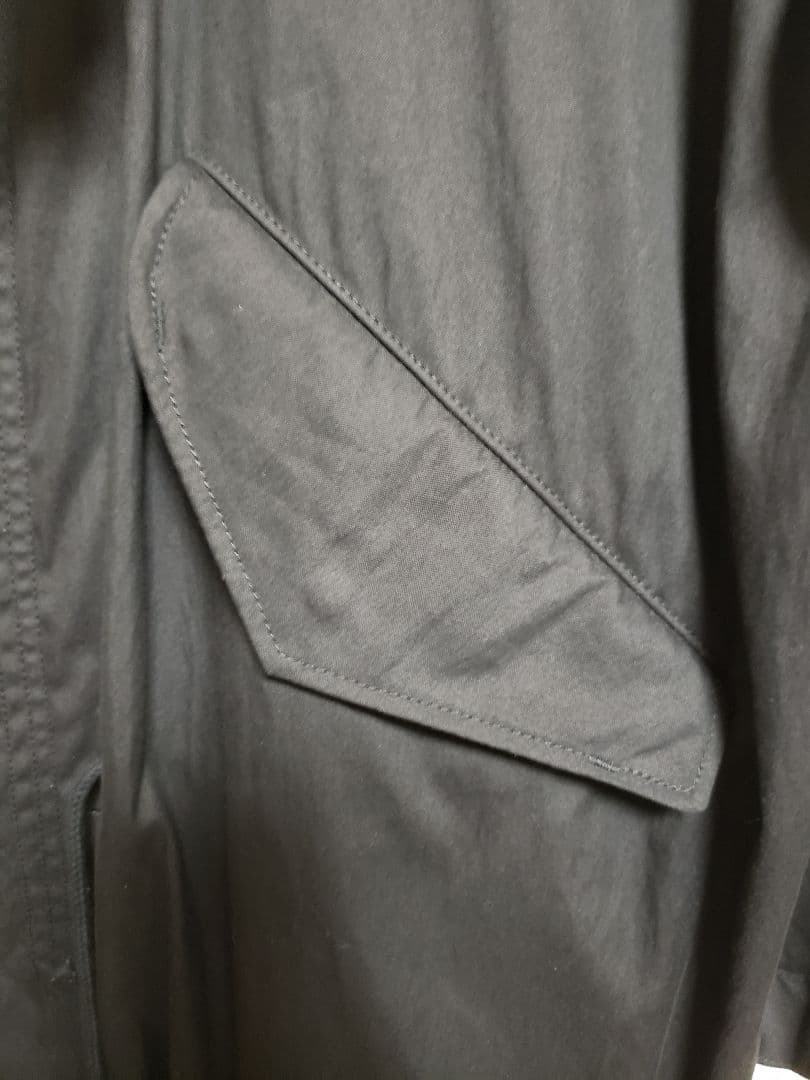 【HYKE】 N/C TYPE M-65 FIELD COAT 黒 3