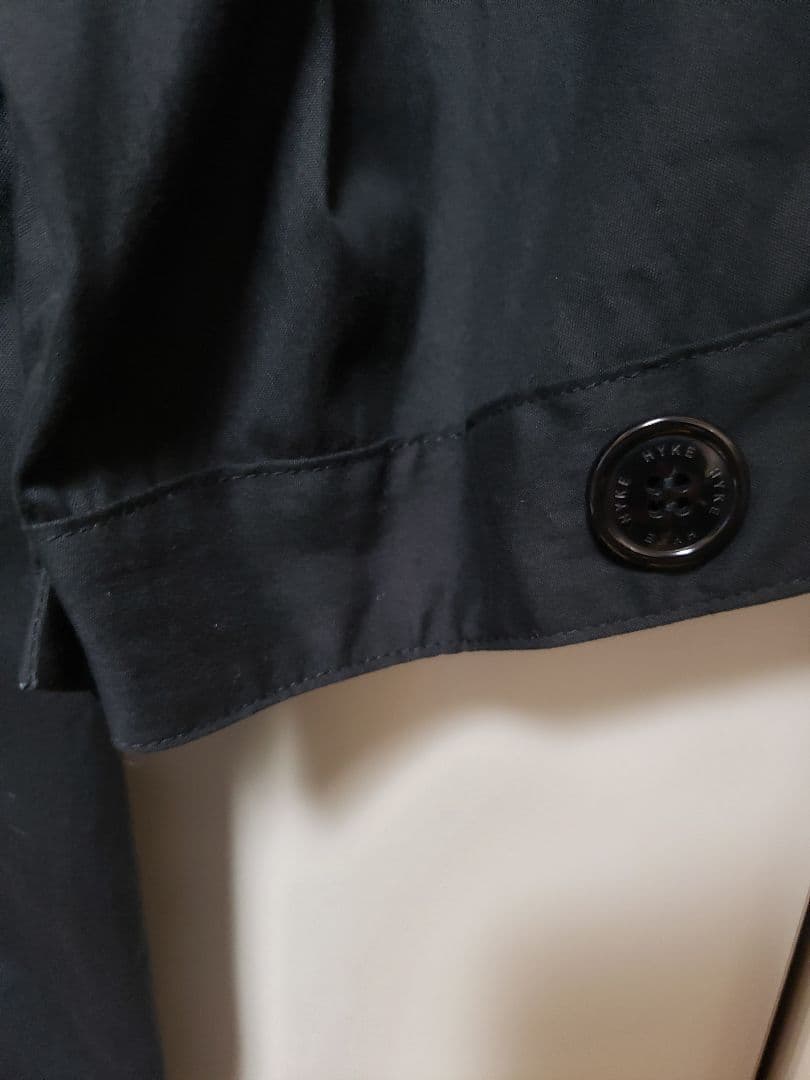 【HYKE】 N/C TYPE M-65 FIELD COAT 黒 3