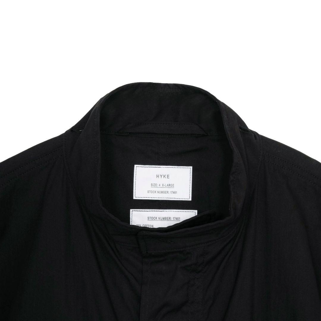 【HYKE】 N/C TYPE M-65 FIELD COAT 黒 3