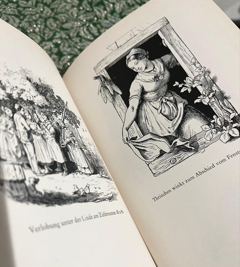 Ludwig Richter 木版画全集　第二巻　19世紀　ドイツ　美品　古洋書