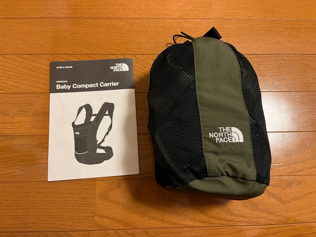 ノースフェイス 抱っこ紐 オリーブ色