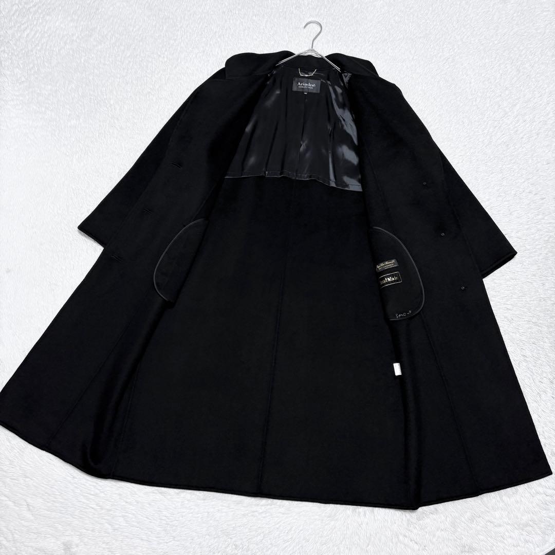 SALE 【美品】ロロピアーナ 大きいサイズ カシミヤ リバーコート 上品 高級
