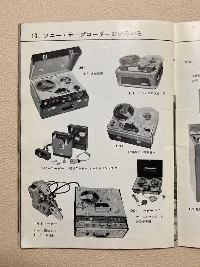 昭和レトロ／美品【SONY】1959 会社案内・製品カタログ ソニー坊や