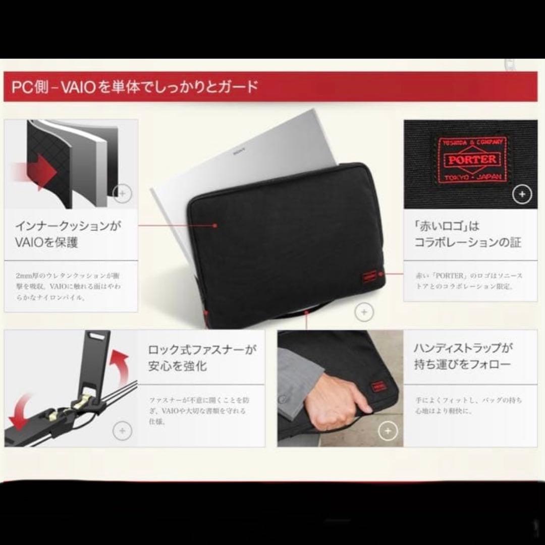 PORTER（ポーター）× SONYコラボ PCケース