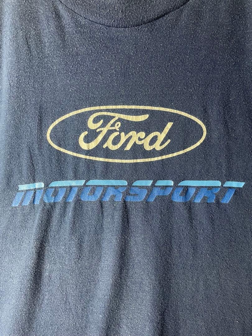 90s USA製ヴィンテージ シングルステッチ　FORD 企業ロゴTシャツ