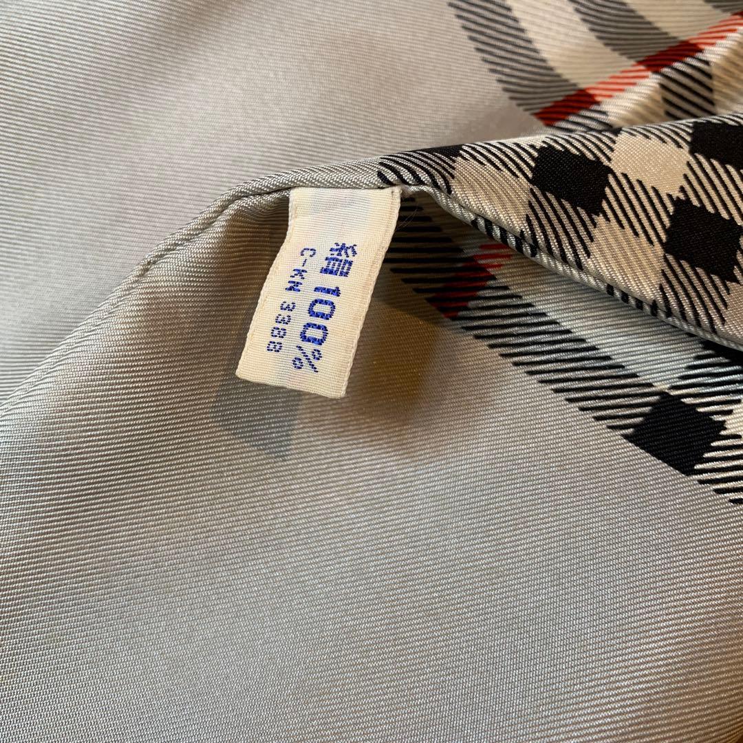 バーバリーズ　スカーフ　ストール　ノバチェック　Burberry's グレー