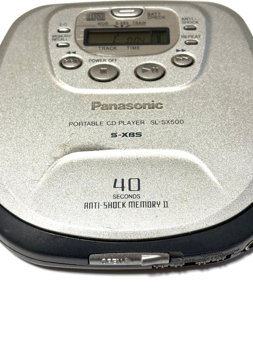 Panasonic CDプレーヤー SL-SX500 動作品