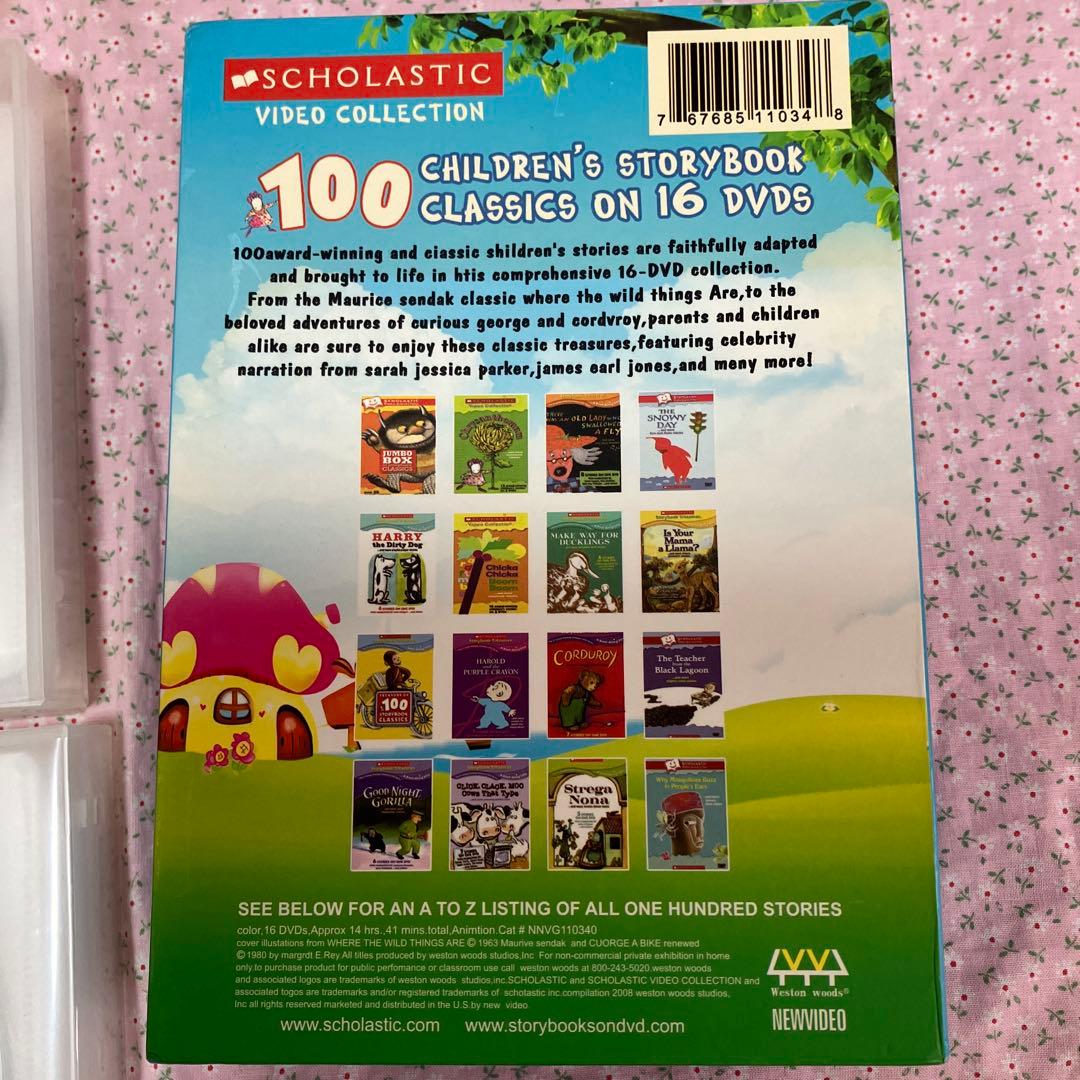 キッズ・ファミリー Treasury of 100 Storybook Classics DVD