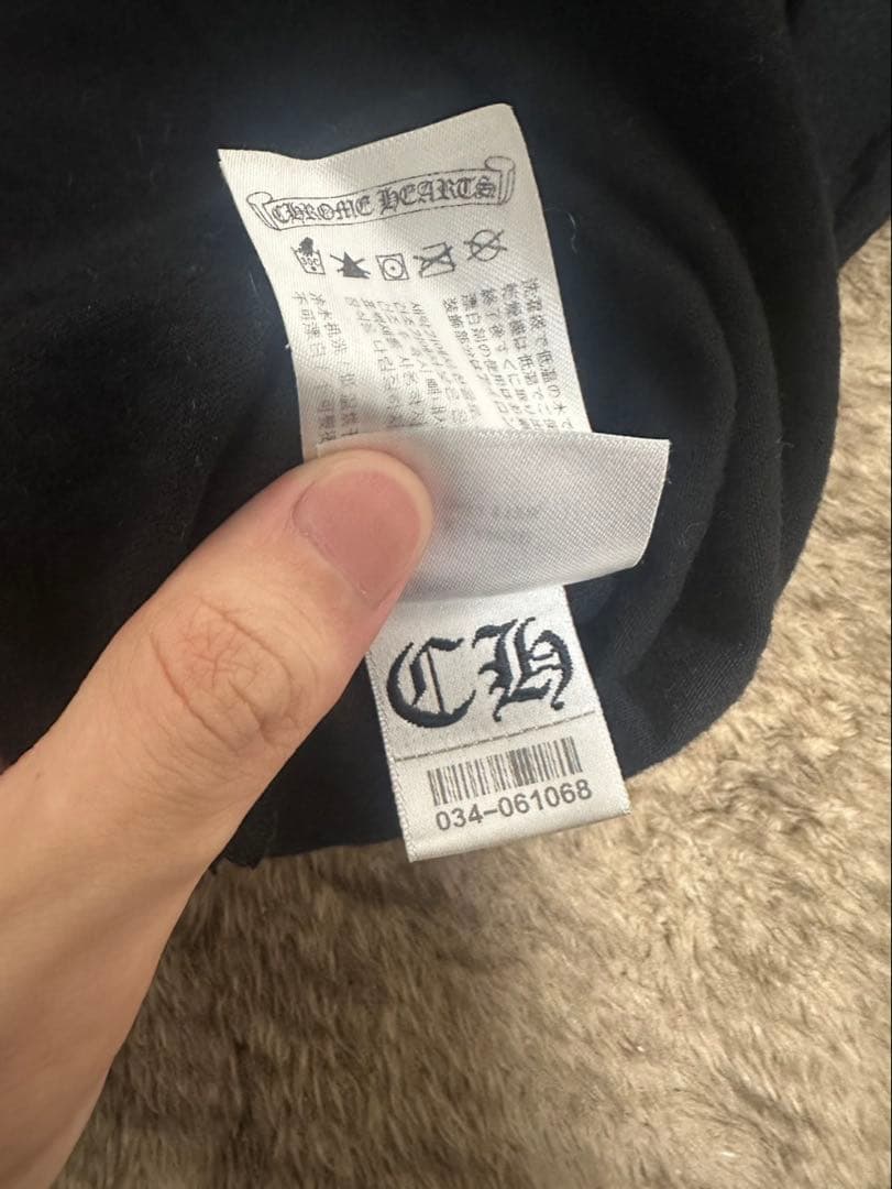 chrome hearts ブラック オレンジ Tシャツ 半袖