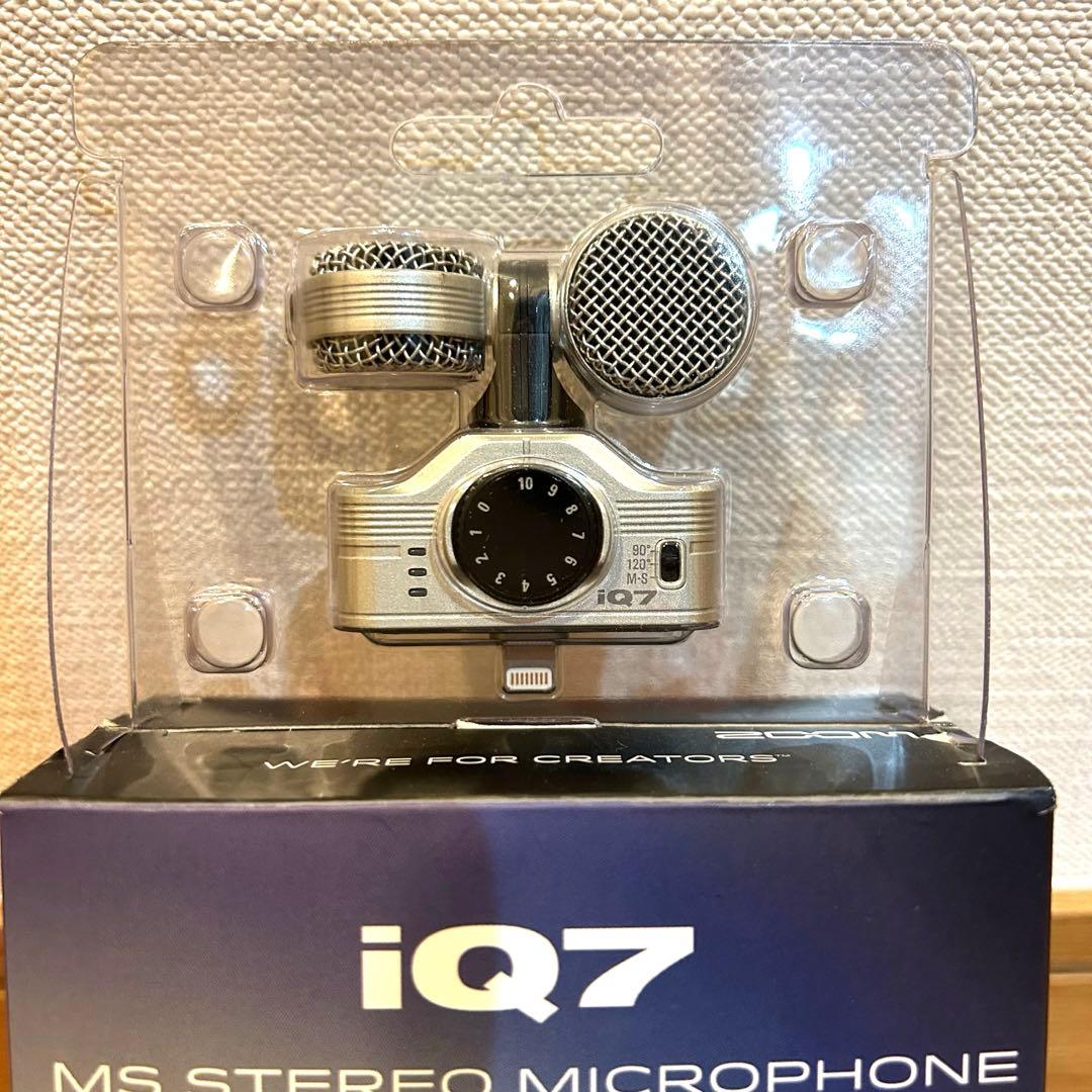ZOOM iQ7 MS ステレオマイクロフォン