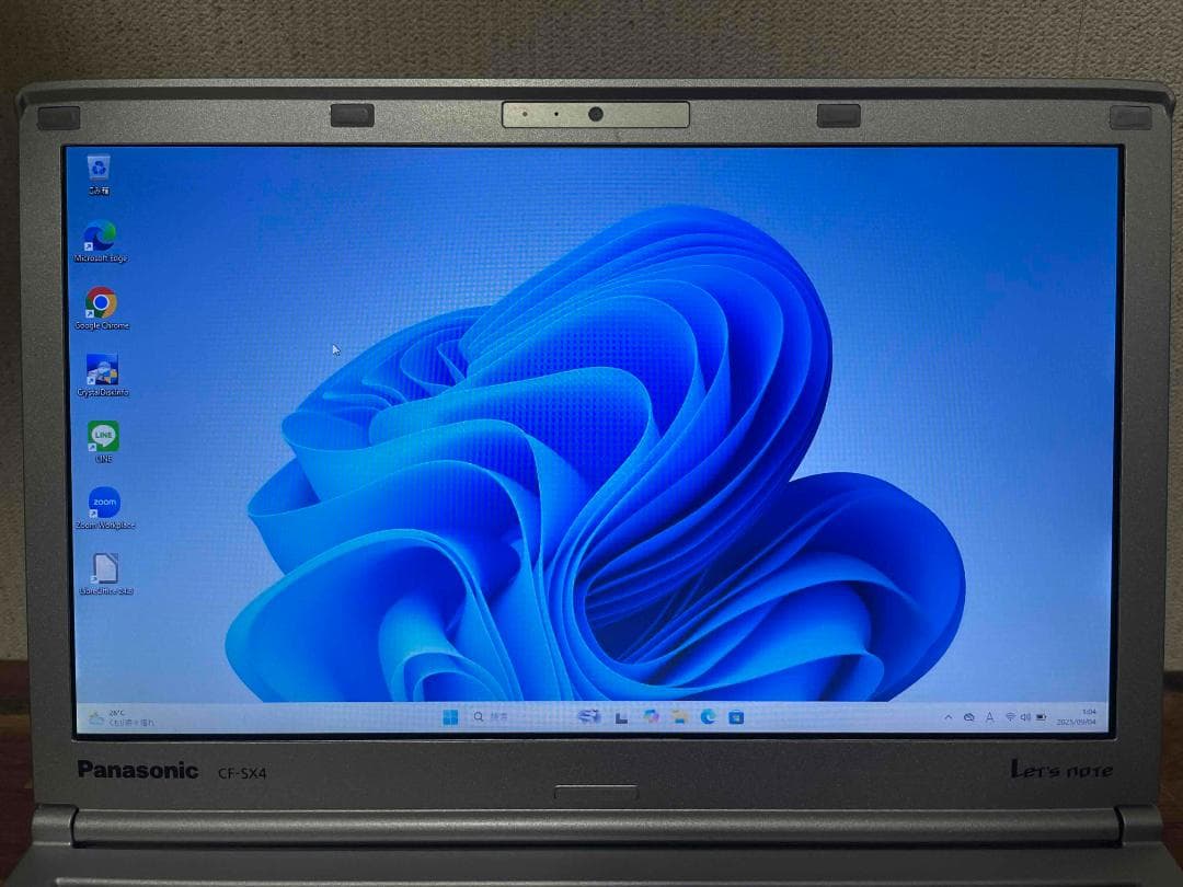 Win11 CF-SX4 メモリ8GB SSD256GB