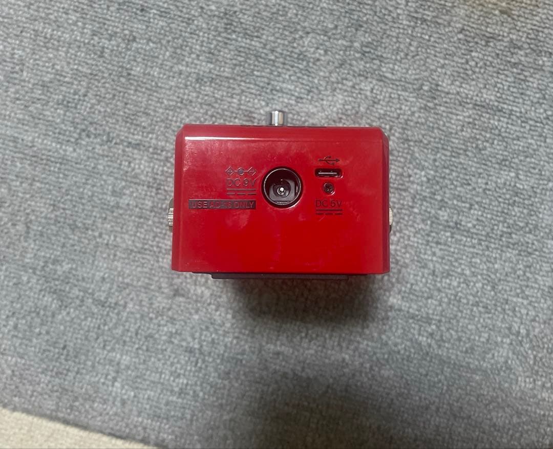 ZOOM ズーム MS-60B+ マルチストンプペダル レッド 赤 ベース用