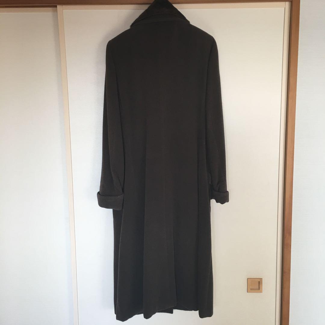 Ballsey トゥモローランド　ダークブラウン ダブルブレスト ロングコート