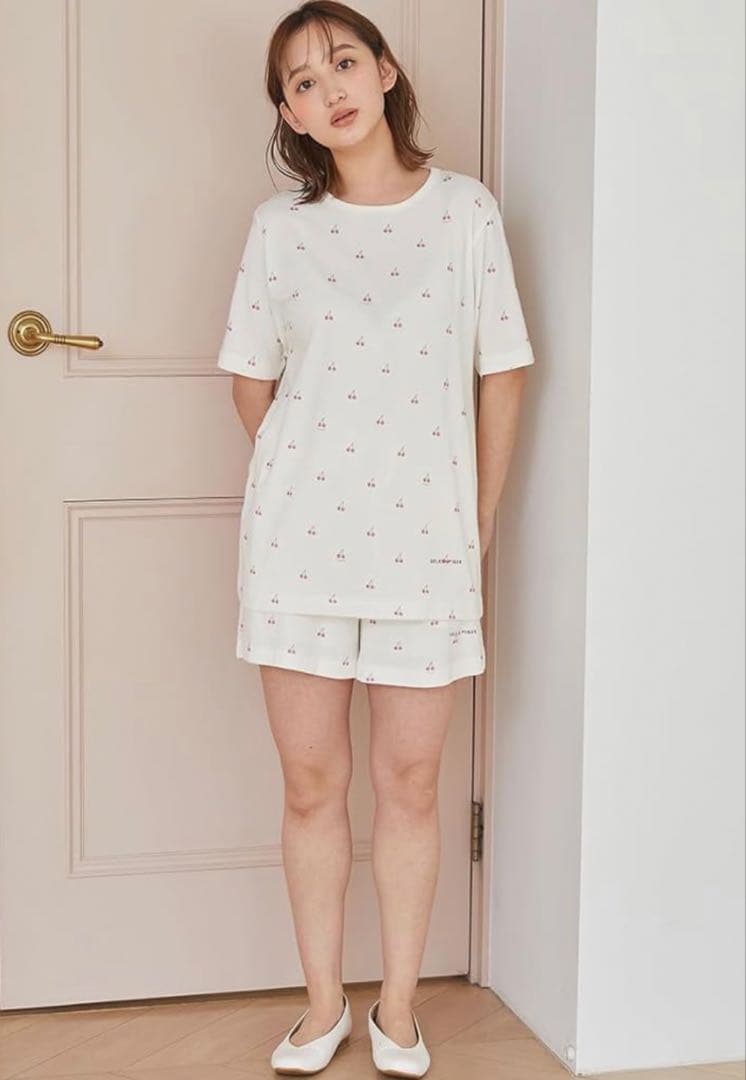 Gelato pique ジェラートピケ 半袖 ルームウェア チェリー柄 新品