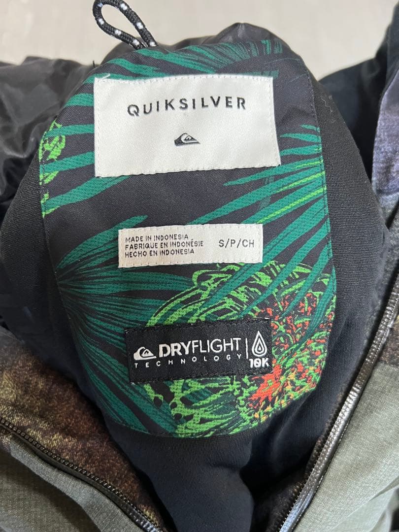 QUIKSILVER スノーボードジャケット S/P/CH