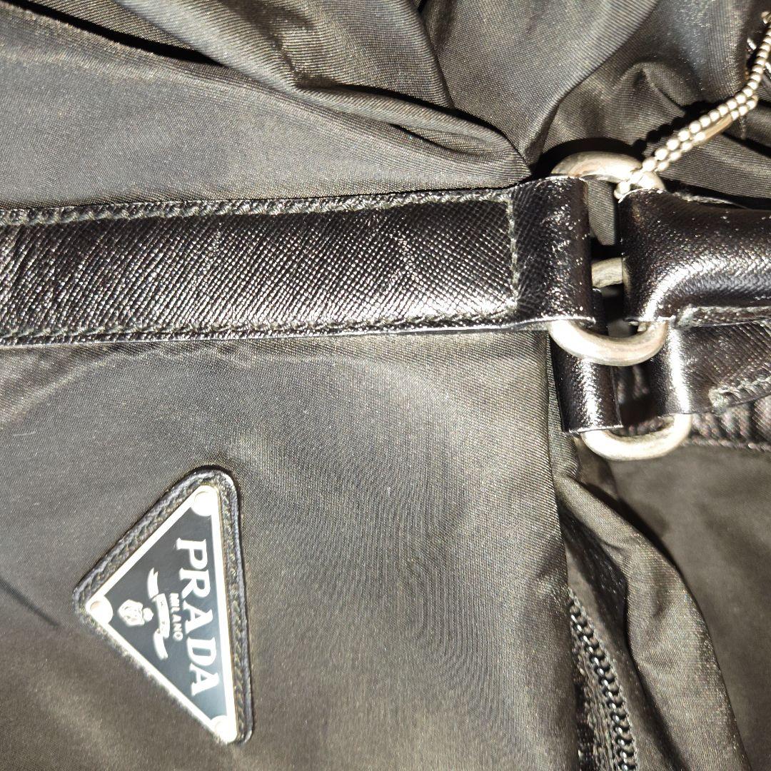 PRADA ボストンバッグ ブラック ナイロン