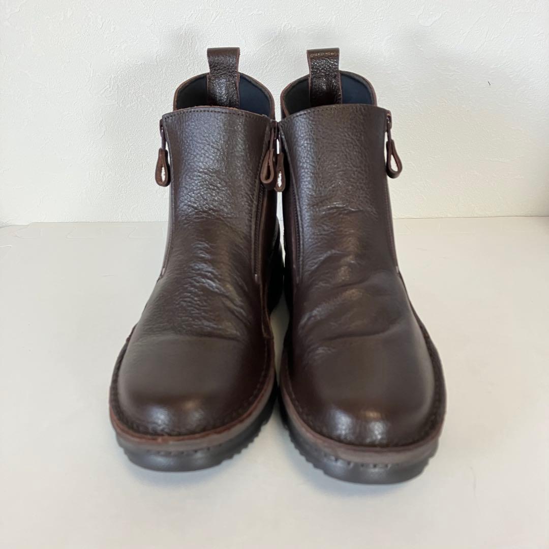 極美品✨JS Heartlavel ショートブーツ レザー ダブルジップ 23
