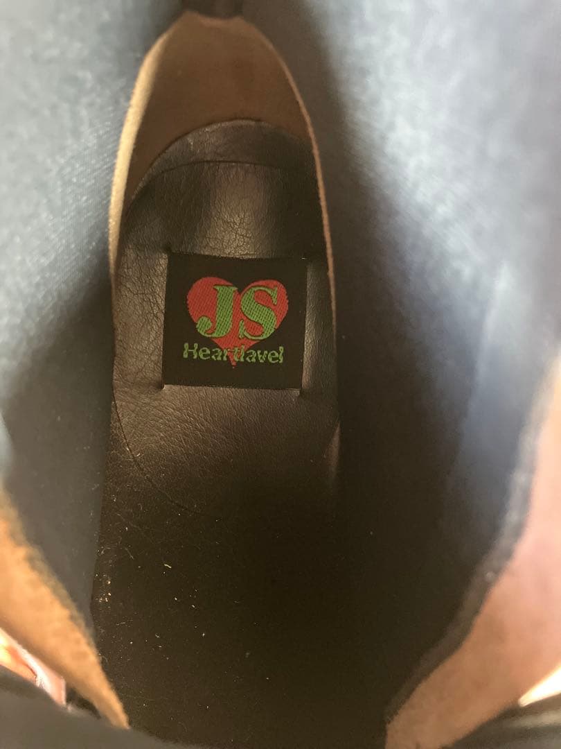 極美品✨JS Heartlavel ショートブーツ レザー ダブルジップ 23