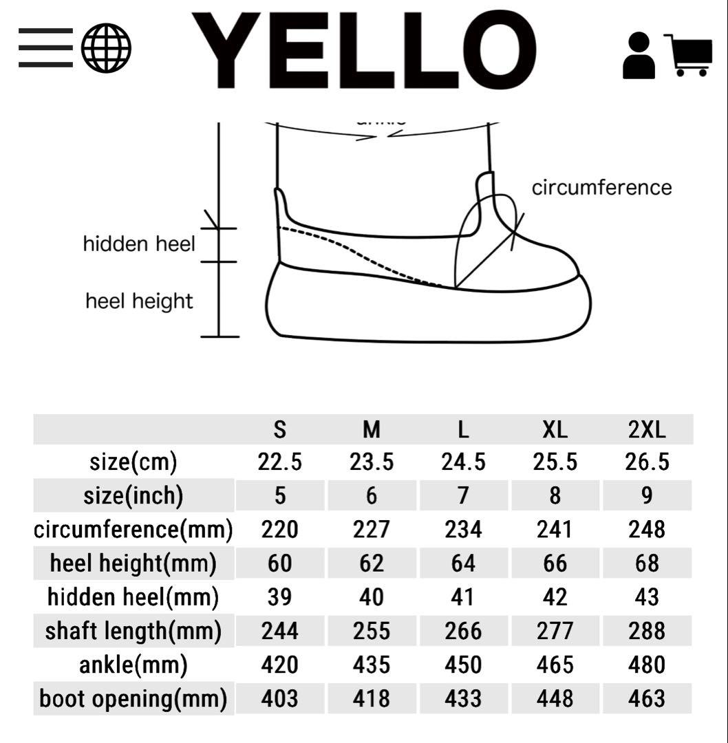 靴 YELLO MERCURIO SHORT BOOTS
