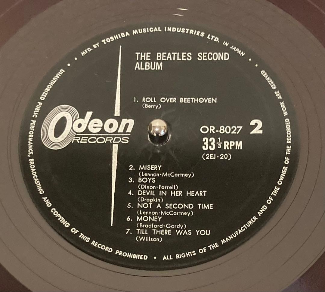 日本盤/THE BEATLES ザ・ビートルズ / セカンド・アルバム LP盤