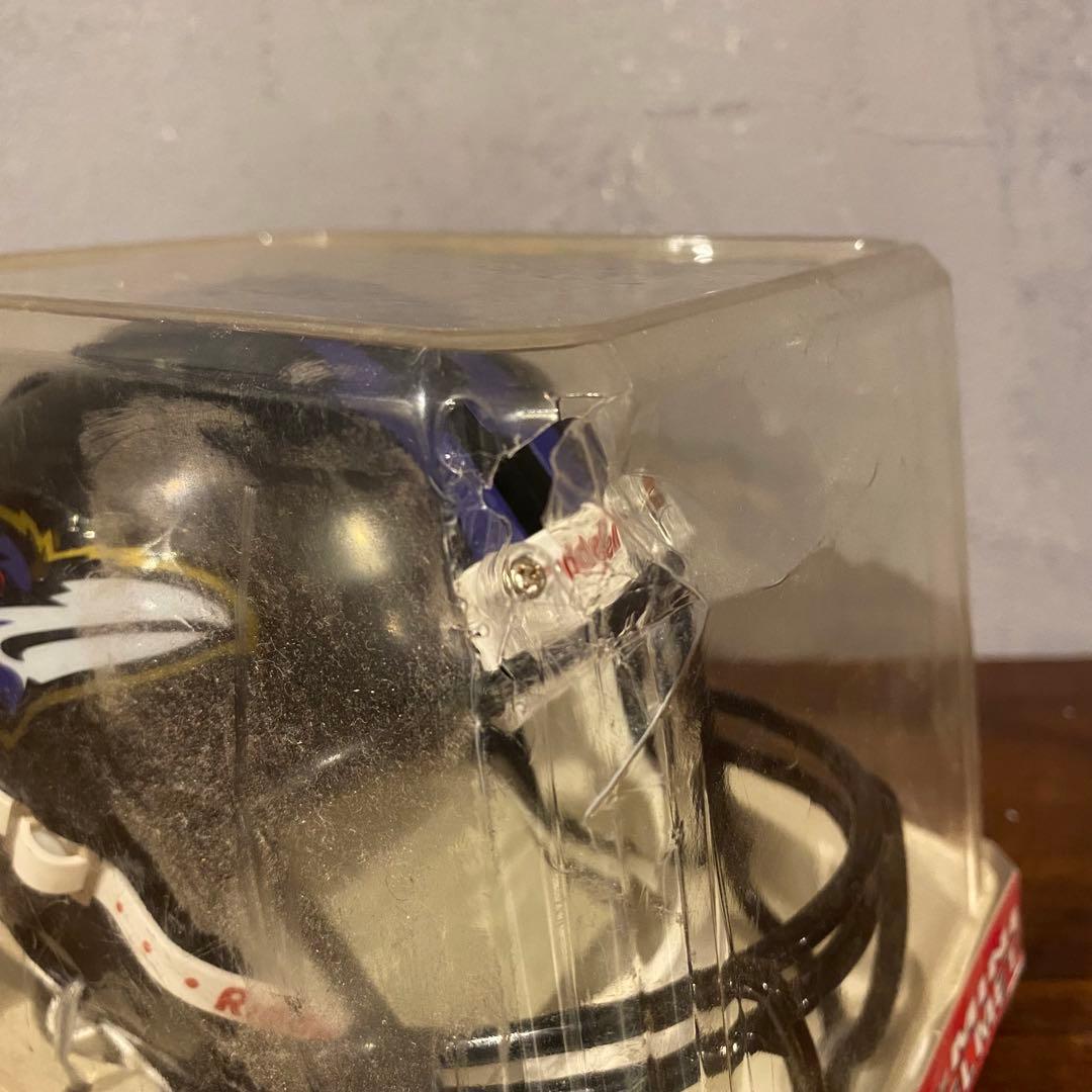 デッドストック Riddellミニヘルメット NFLレイブンズ ヴィンテージ
