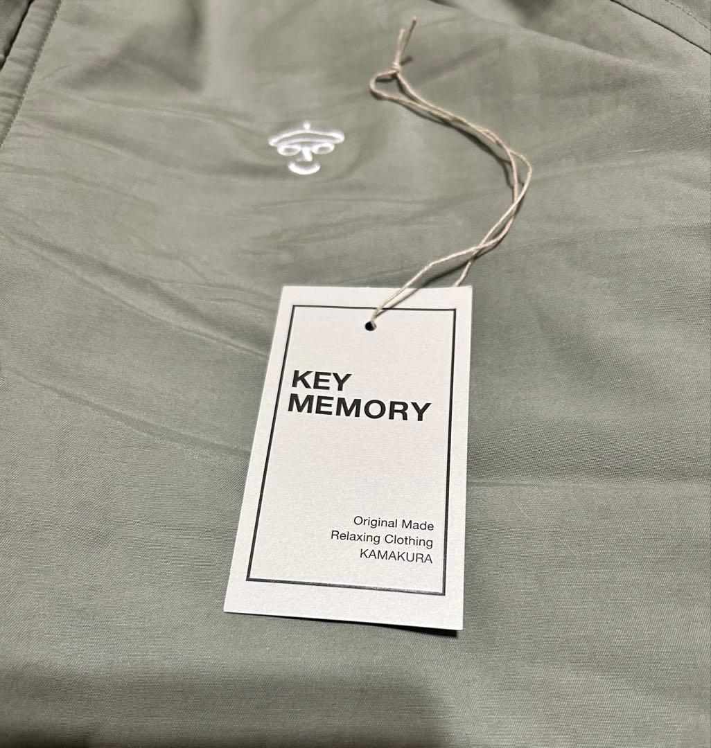 KEY MEMORY ファー付きフード 明るめカーキ　モッズコート　ユニセックス