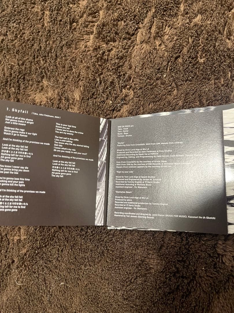 新品未使用ONE OK ROCK Skyfall 会場限定盤 CD