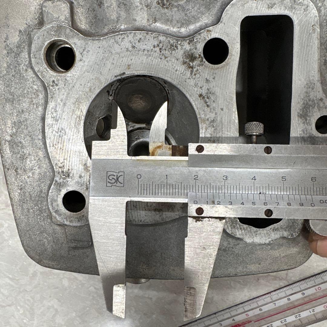 CB50 シリンダーヘッド エイプ50 縦型 4ミニ 4mini
