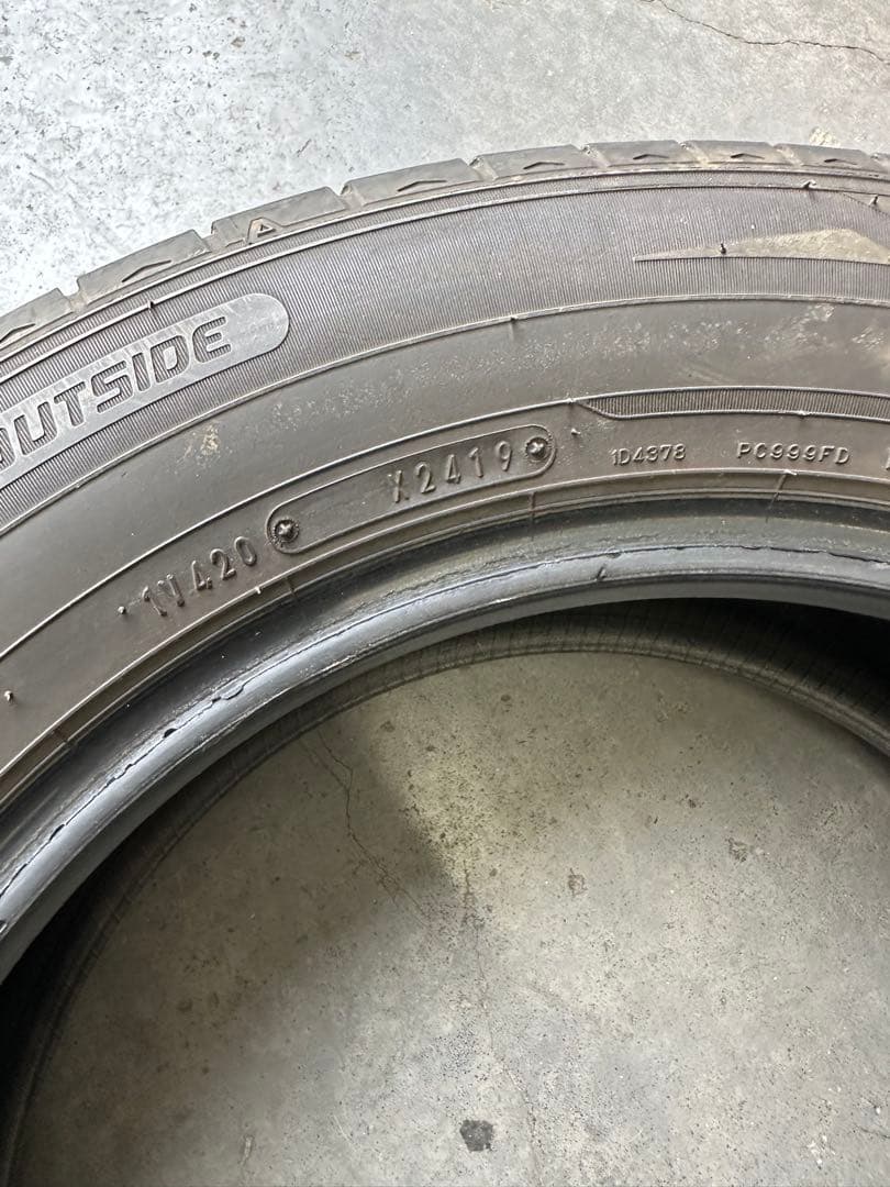 DUNLOP エナセーブRV505 205/60R16 19年製2本