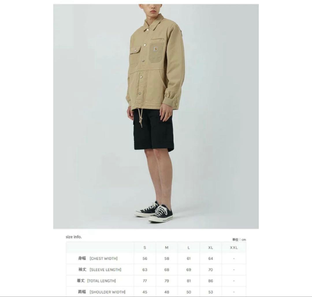 S*n様 CARHARTT COVERALL MEDLEY JACKET M S