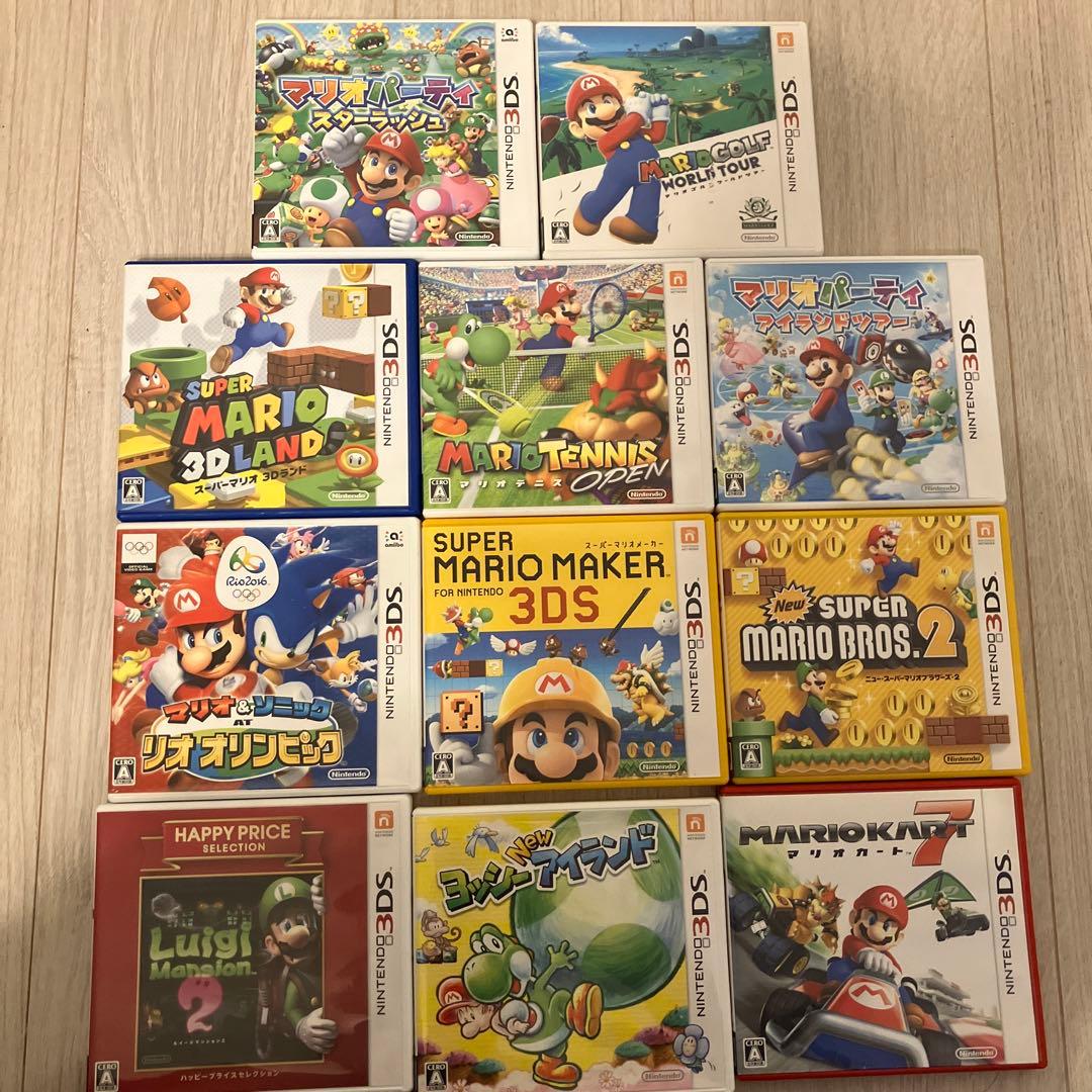 3DS ソフト　マリオシリーズ まとめ売り