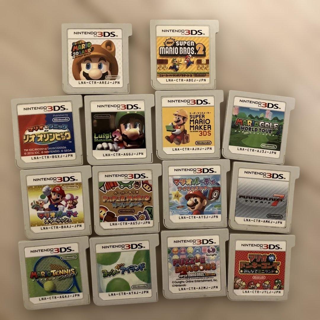 3DS ソフト　マリオシリーズ まとめ売り